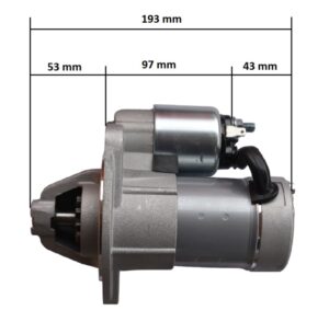 Electromotor Yanmar F230, Motor 3TN88, 3TNE82, 3TNE88, 4TNE84, 4TNE88, 3TNV82, 3TNV82A, 3TNV88 Electromotor Yanmar F230