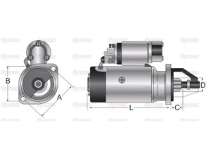 Electromotor combina