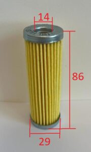 Filtru motorina Hinomoto, Iseki, Kubota, Mitsubishi, Satoh, Shibaura, Yanmar