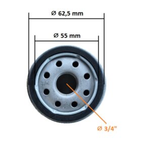 Filtru ulei Iseki TF17 Filtru ulei Iseki TF17