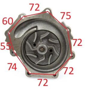 Pompa apa Ford New Holland 5110 Pompa apa Ford New Holland 5110