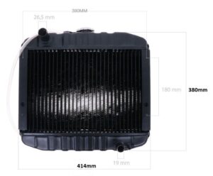 Radiator Iseki Sial TF193