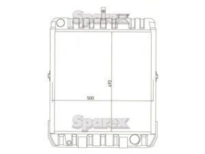 Radiator Tractor Case International 956 Radiator Tractor Case International 956