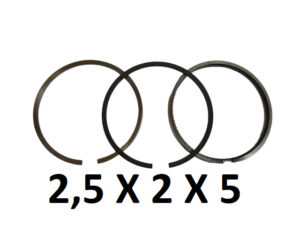 Set segmenti Kubota GL33, GL40, GL337, GL338, GL400, GL417, GL418, GL467, KL26, KL27, KL28, KL31, KT285, KT300, KT305, L1-22, L1-24, L1-225, L1-245, L1-255, L1-275, T265 Set segmenti Kubota L1-225